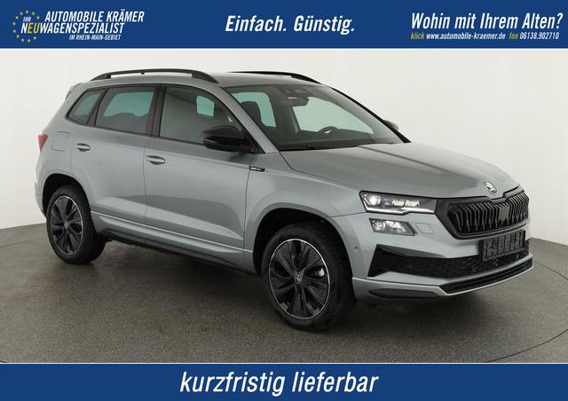 Skoda Karoq - Sportline 1.5 TSI DSG Sportline, Pano, AHK, Navi, CANTON, Matrix, AreaView, Side, Kamera, el. Klappe, FS-beheizbar, 5 J.-Garantie