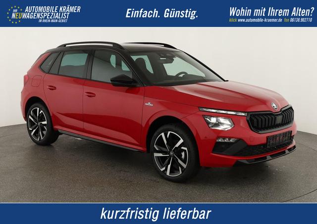 Skoda Kamiq - Monte Carlo 1.5 TSI Carlo, Pano, AHK, Matrix, Navi, el. Klappe, 18-Zoll, 5 J.-Garantie