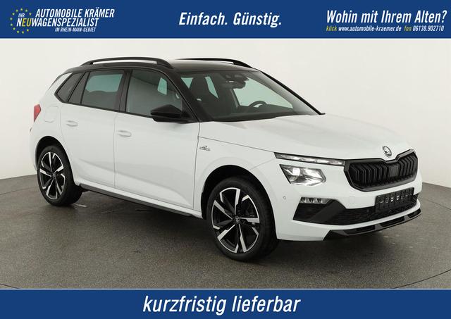 Skoda Kamiq - Monte Carlo 1.5 TSI Carlo, Pano, AHK, Matrix, Navi, el. Klappe, 18-Zoll, 5 J.-Garantie