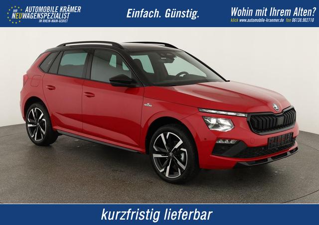 Skoda Kamiq - Monte Carlo 1.5 TSI DSG Carlo, Pano, AHK, Matrix, Navi, Side, 18-Zoll, 5 J.-Garantie