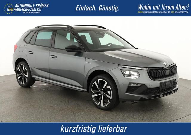 Skoda Kamiq - Monte Carlo 1.5 TSI DSG Carlo, Pano, AHK, Matrix, Navi, Side, 18-Zoll, 5 J.-Garantie