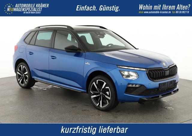 Skoda Kamiq - Monte Carlo 1.5 TSI DSG Carlo, Pano, AHK, Matrix, Navi, Side, 18-Zoll, 5 J.-Garantie