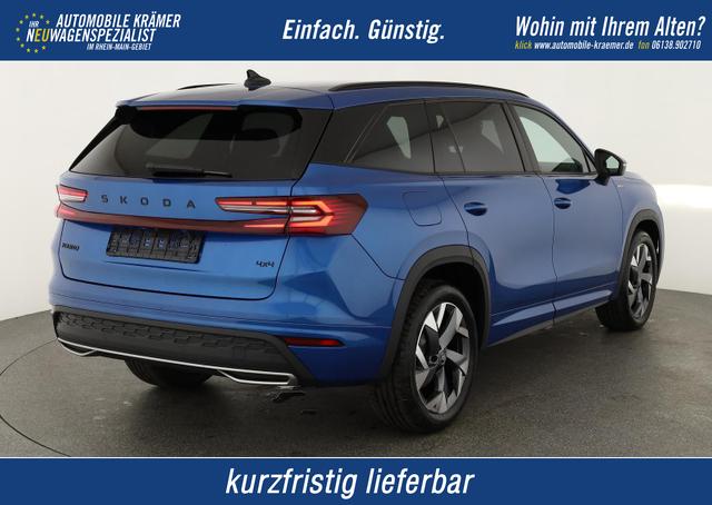 Skoda Kodiaq - 2.0 TDI 142 kW 4x4 Sportline DSG Sportline, AHK, Navi, Matrix, el. Klappe, Side, 19-Zoll, 4-J Garantie