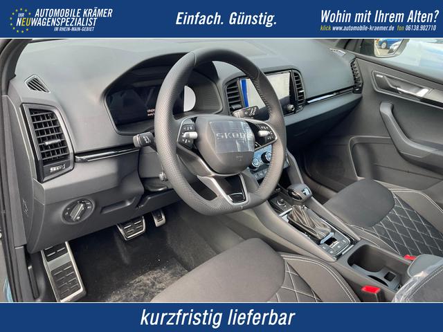 Skoda Karoq - Sportline 1.5 TSI DSG Sportline, Navi, CANTON, Matrix, AreaView, Side, Kamera, el. Klappe, FS-beheizbar, 5 J.-Garantie