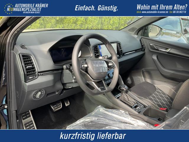 Skoda Karoq - Sportline 1.5 TSI DSG Sportline, AHK, Navi, CANTON, Matrix, AreaView, Side, Kamera, el. Klappe, FS-beheizbar, 5 J.-Garantie