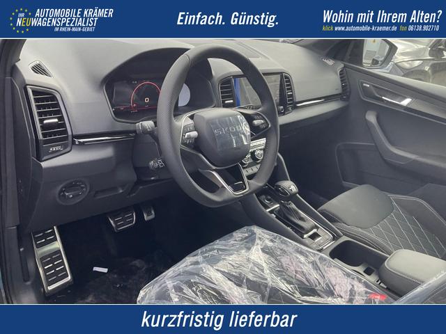 Skoda Karoq - Sportline 1.5 TSI DSG Sportline, AHK, Navi, CANTON, Matrix, AreaView, Side, Kamera, el. Klappe, FS-beheizbar, 5 J.-Garantie