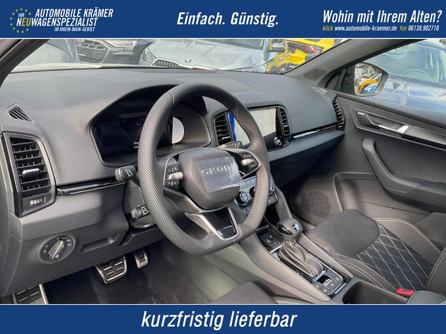 Skoda Karoq - Sportline 1.5 TSI DSG Sportline, AHK, Navi, CANTON, Matrix, AreaView, Side, Kamera, el. Klappe, FS-beheizbar, 5 J.-Garantie
