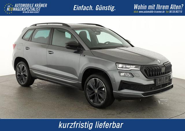 Skoda Karoq - Sportline 1.5 TSI DSG Sportline, AHK, Navi, CANTON, Matrix, AreaView, Side, Kamera, el. Klappe, FS-beheizbar, 5 J.-Garantie