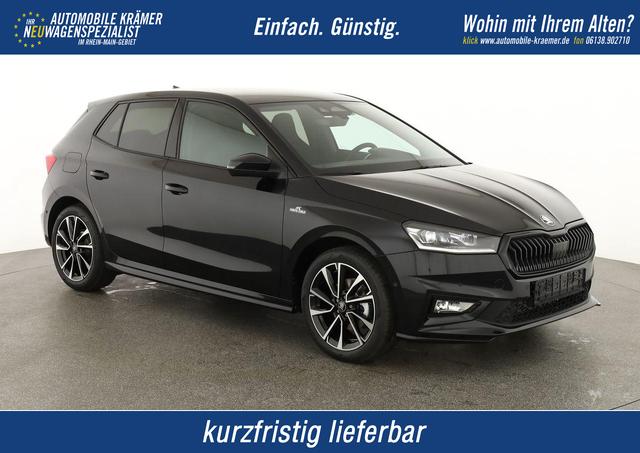 Skoda Fabia - Monte Carlo 1.5 TSI DSG Carlo, Ladeboden, LED, Kamera, App-Connect, 17-Zoll