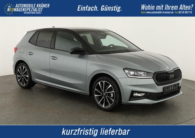 Skoda Fabia - Monte Carlo 1.5 TSI DSG Carlo, Ladeboden, LED, Kamera, App-Connect, 17-Zoll