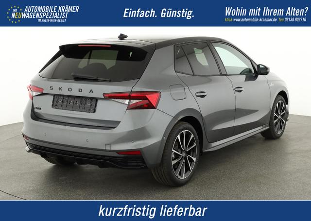 Skoda Fabia - Monte Carlo 1.5 TSI DSG Carlo, Ladeboden, LED, Kamera, App-Connect, 17-Zoll