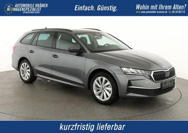 Skoda Octavia Combi - 1.5 TSI 110 kW Selection Selection, AHK, LED, Side, ACC, Kamera, 17-Zoll