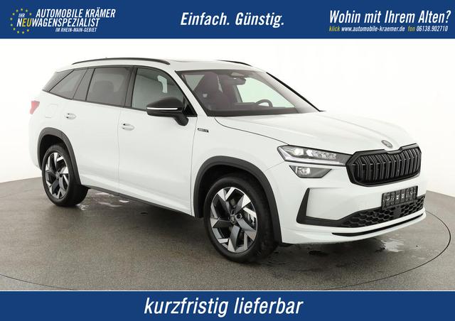 Skoda Kodiaq - 2.0 TSI 150 kW 4x4 Sportline DSG Sportline, Pano, AHK, Navi, Matrix, Canton, Side, FS-beheizbar, el. Klappe, Kamera, 19-Zoll, 5 J.-Garantie