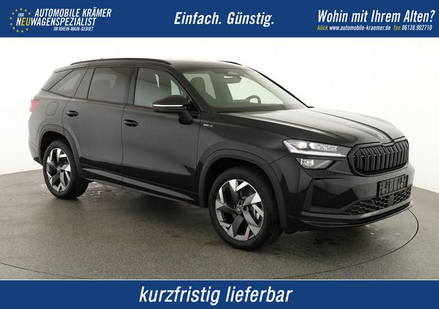 Skoda Kodiaq - 2.0 TDI 142 kW 4x4 Sportline DSG Sportline, AHK, Navi, Matrix, Canton, Side, FS-beheizbar, el-Klappe, Kamera, 19-Zoll, 5 J.-Garantie