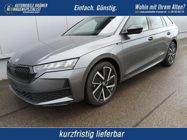 Skoda Octavia Combi - 2.0 TDI 110 kW Sportline Kombi DSG Matrix AHK Navi ACC el. Hk 18 Zoll