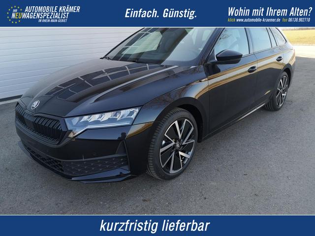 Skoda Octavia Combi - 2.0 TDI 110 kW Sportline Kombi DSG Matrix AHK Navi ACC el. Hk 18 Zoll