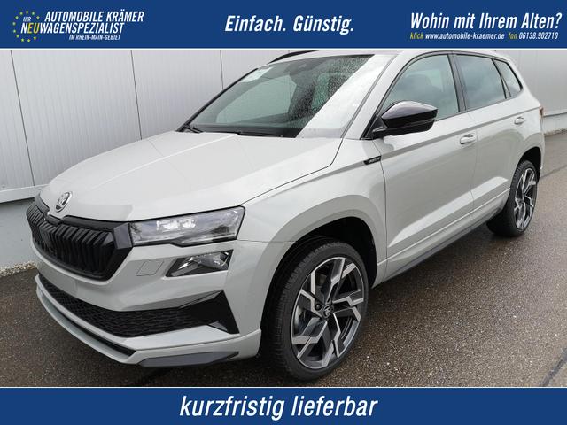 Skoda Karoq - Sportline 2.0TDI DSG 4x4 AHK Matrix Leder 19 Zoll