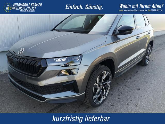 Skoda Karoq - Sportline 2.0TDI DSG 4x4 AHK Matrix Pano Sound Leder 19 Zoll