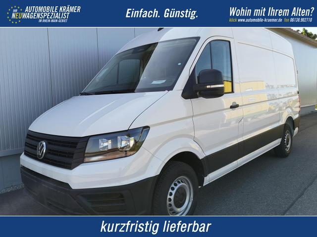 Volkswagen Crafter Kastenwagen - Kasten 35 mittellang Hochdach FWD 2.0 TDI L3H3 LED AHK Kamera 270 Grad App PDC GRA