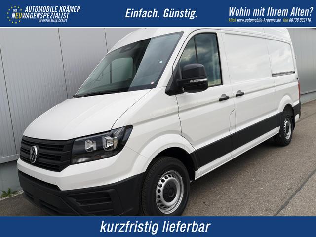 Volkswagen Crafter Kastenwagen - Kasten 35 mittellang Hochdach FWD 2.0 TDI L3H3 2 Schiebet&uuml;ren AHK Kamera 270 Grad App PDC GRA