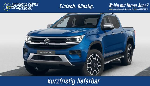 Volkswagen Amarok - 2.0 TDI 151 kW Style Doppelkabine 4Motion Doka Automatik Voll
