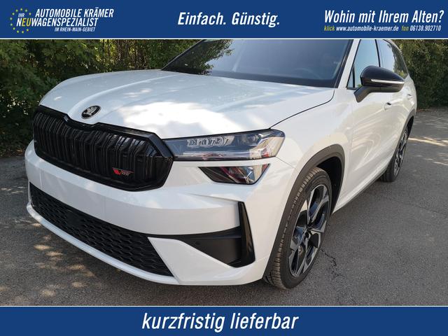 Skoda Kodiaq - 2.0 TSI 195 kW 4x4 RS DSG AHK 7 Sitzer Pano Head GV5