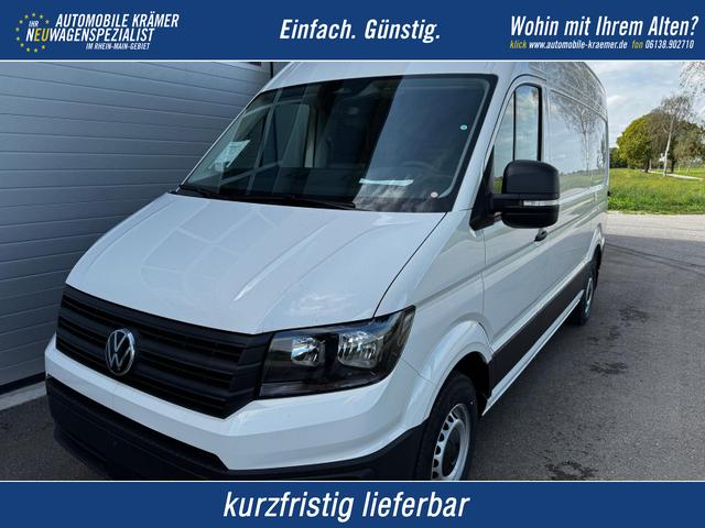 Volkswagen Crafter Kastenwagen - Kasten 35 mittellang Hochdach FWD 2.0 TDI L3H3 AHK Kamera 270 Grad App PDC GRA Scheiben