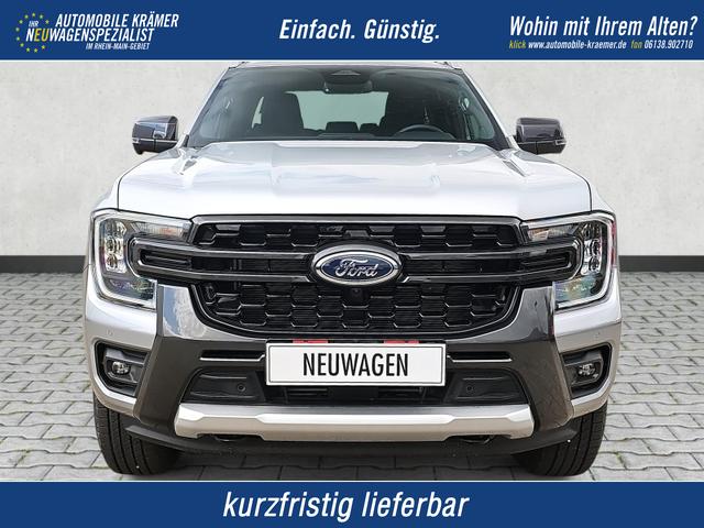 Ford Ranger - Wildtrak e-4WD Doppelkabine DoKa 360grad elRollo AHK ACC 5JG
