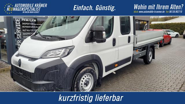 Citroen Jumper Pritsche - 35 L4 Heavy BlueHDi 140 Doppel 140+Klima+Kamera+Tempo