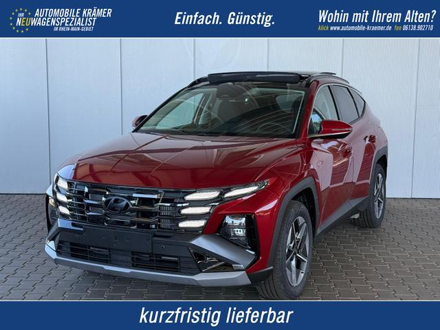 Hyundai TUCSON - E-Motion 1.6 T-GDI 2WD / Panoramadach Sitz + Lenkradheizung LED Navi PDC V&H Kamera Alu 18"