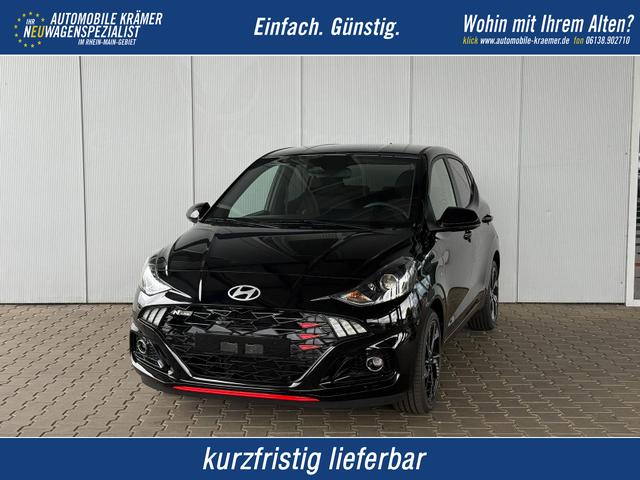 Hyundai i10 - 1.0 T-GDI 90 PS 5MT N Line 5 Sitzer / Navi Sitz + Lenkradheizung Klimaautomatik Einparkhilfe H Kamera