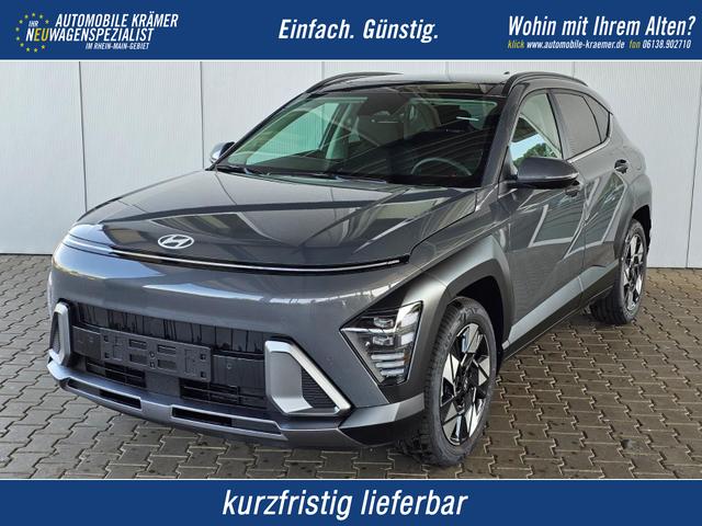 Hyundai KONA - Premium 1.6 GDI 2WD HEV DCT / Pano - Schiebedach LED Sitz + Lenkradheizung ACC Alu 18"