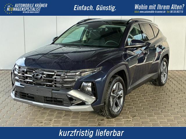 Hyundai TUCSON - E-Motion 1.6 T-GDI 2WD 48V DCT / Panoramadach ACC Sitz + Lenkradheizung LED Navi PDC V&H Kamera Alu 18"