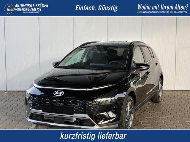 Hyundai BAYON - Premium 1.0 T-GDI 100 PS 48V 7DCT / Keyless ACC Soundsystem BOSE Sitz + Lenkradheizung LED Navi PDC V&H Kamera Totwinkel Alu 16"