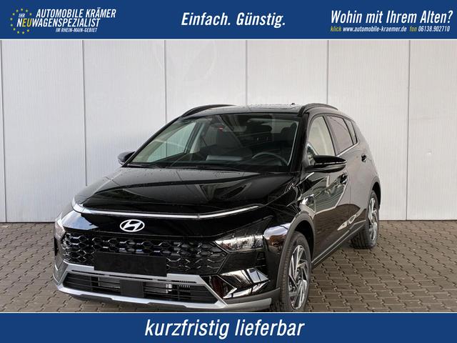 Hyundai BAYON - Premium Sky 1.0 T-GDI 100 PS 48V 7DCT / Keyless ACC Soundsystem BOSE Sitz + Lenkradheizung LED Navi PDC V&H Kamera Totwinkel Alu 16"