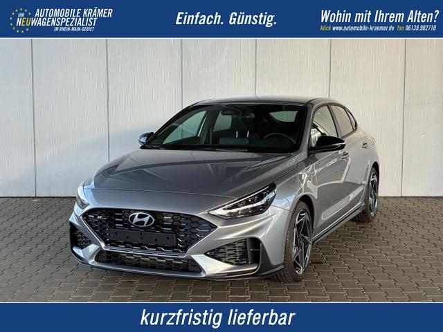 Hyundai i30 Fastback - N-Line 1.5 T-GDI 7-DCT / ACC Sitz + Lenkradheizung LED PDC V&H Kamera Alu 18"