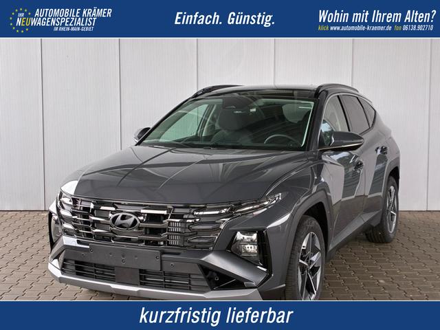Hyundai TUCSON - E-Motion 1.6 T-GDI 2WD 48V DCT / Panoramadach ACC Sitz + Lenkradheizung LED Navi PDC V&H Kamera Alu 18"