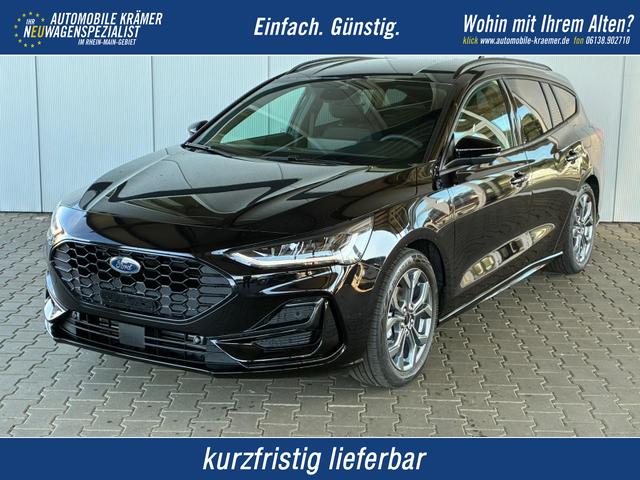 Ford Focus Turnier - ST Line X 1.0 7AT / Winterpaket PDC V&H + Kamera LED Kurvenlicht Alu 17"