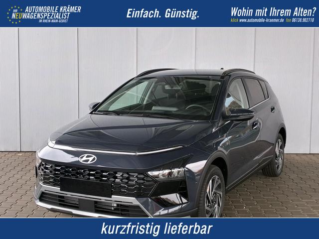 Hyundai BAYON - Premium 1.0 T-GDI 100 PS 48V 7DCT / Keyless ACC Soundsystem BOSE Sitz + Lenkradheizung LED Navi PDC V&H Kamera Totwinkel Alu 16"
