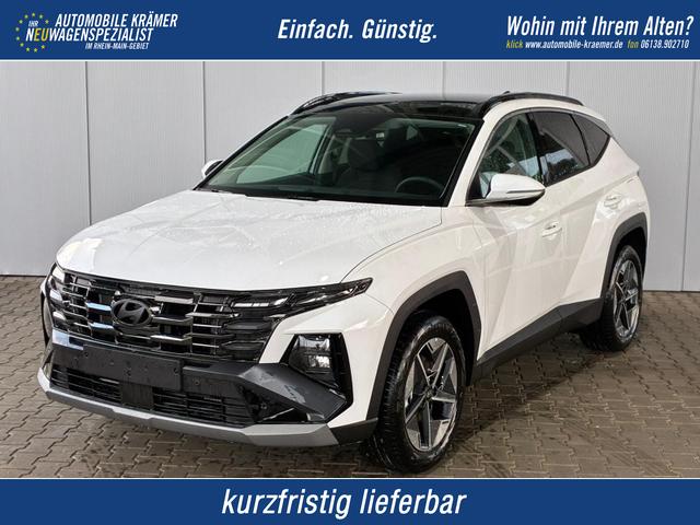 Hyundai TUCSON - E-Motion 1.6 T-GDi 2WD HEV / Panoramadach ACC LED Sitz + Lenkradheizung Navi PDC V&H Kamera Alu 18"
