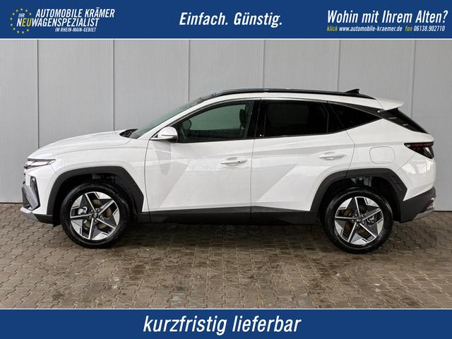 Hyundai TUCSON - E-Motion 1.6 T-GDi 2WD HEV / Panoramadach ACC LED Sitz + Lenkradheizung Navi PDC V&H Kamera Alu 18"