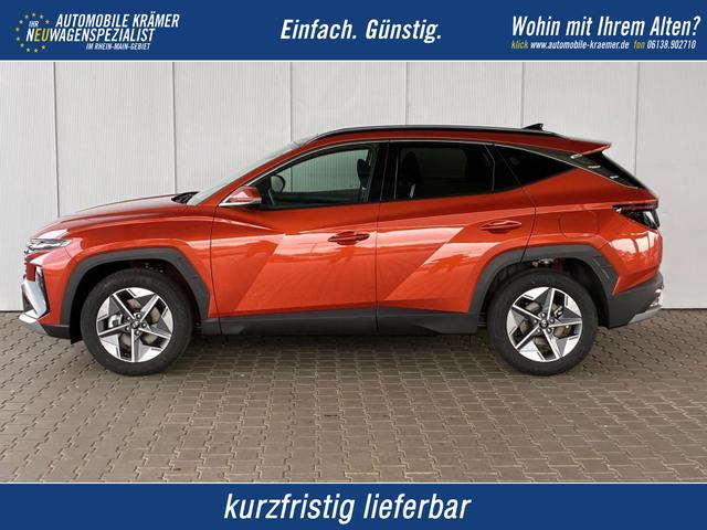 Hyundai TUCSON - E-Motion 1.6 T-GDI 2WD 48V DCT / Panoramadach ACC Sitz + Lenkradheizung LED Navi PDC V&H Kamera Alu 18"