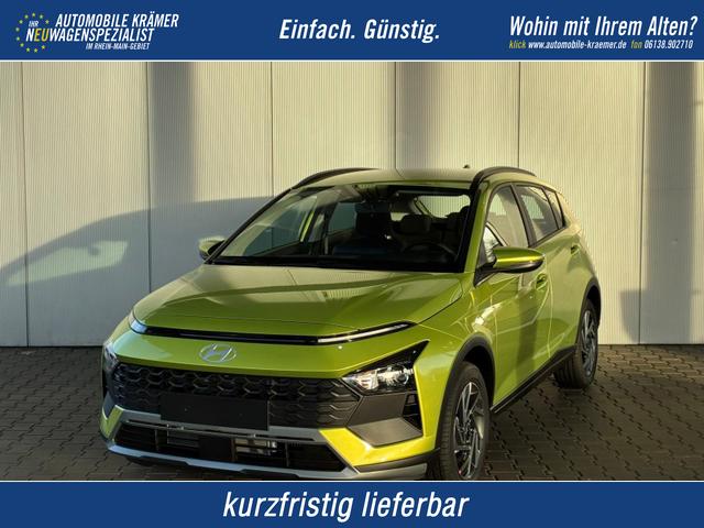 Hyundai BAYON - Wave 1.0 T-GDI / Sitz & Lenkradheizung Navi R&uuml;ckfahrkamera Tempomat Alu 16"
