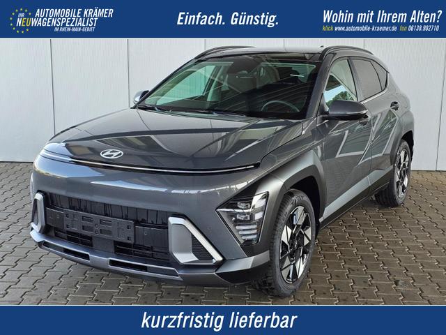 Hyundai KONA - Premium 1.6 GDI 2WD HEV DCT / Pano - Schiebedach LED Sitz + Lenkradheizung ACC Alu 18"