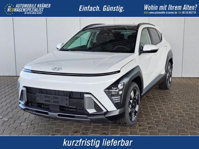 Hyundai KONA - Premium 1.6 GDI 2WD HEV DCT / Pano - Schiebedach LED Sitz + Lenkradheizung ACC Alu 18"