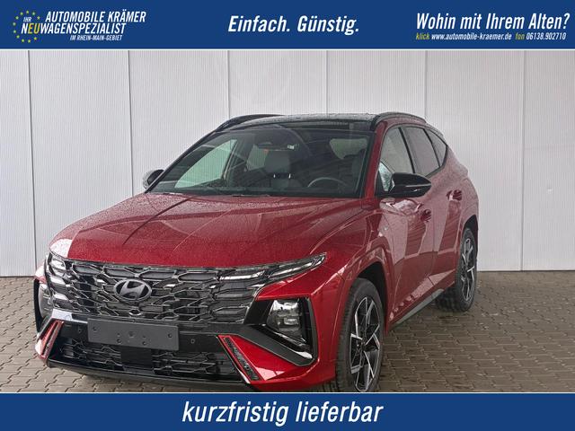 Hyundai TUCSON - HEV 2WD N-Line X Sky/ MY26 / Panoramadach Head-Up 360&deg; Kam. ACC Sitz + Lenkradheiz. Sitzbel&uuml;ftung Alu 19"