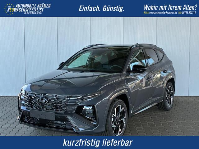 Hyundai TUCSON - HEV 2WD N-Line X Sky/ MY26 / Panoramadach Head-Up 360&deg; Kam. ACC Sitz + Lenkradheiz. Sitzbel&uuml;ftung Alu 19"