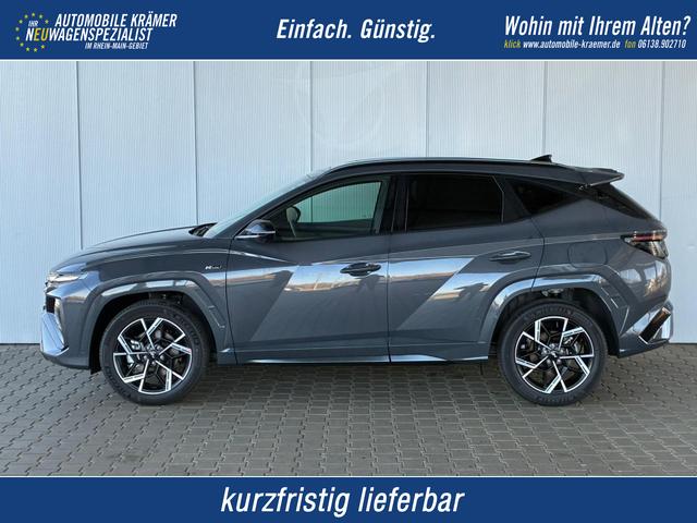 Hyundai TUCSON - HEV 2WD N-Line X Pano / MY27 Panoramadach Head-Up 360&deg; Kam. ACC Sitz + Lenkradheiz. Sitzbel&uuml;ftung Alu 19"