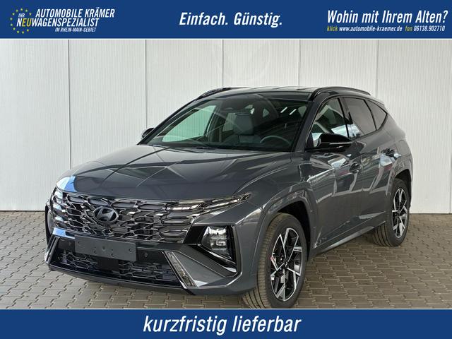 Hyundai TUCSON - N-Line x HEV 2WD Automatik / Head-Up ACC Sitz+Lenkradheiz. Sitzbel&uuml;ftung/ Krell E-Klappe Matrix LED Alu 19''
