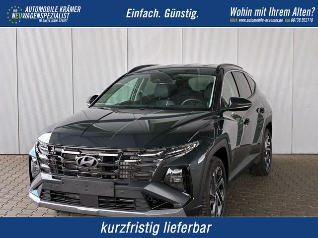 Hyundai TUCSON - 1.6 T-GDI 6MT Luxury / Head Up 360&deg; Kam 4x Shz + Sitzbel&uuml;ftung vo. Leder E-Klappe 3 Zonen Alu 19"